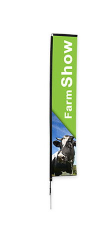 Custom Rectangle Flags for Parks & Recreation | Banners.com