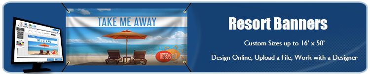 Resort Banners | Banners.com