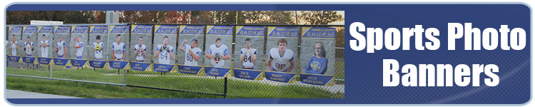 Vinyl Sports Photo Banners | Signs for Senior Night | Banners.com