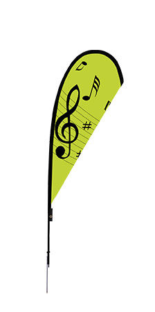 Custom Tear Drop Flags for Parks & Recreation | Banners.com