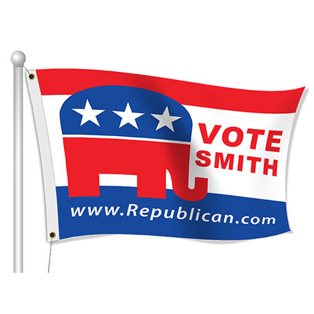 Custom Political Flags | Banners.com