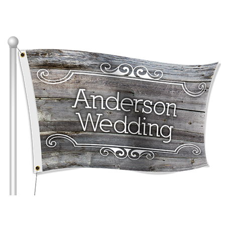 Custom Wedding Flags | Banners.com