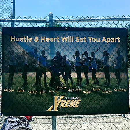 Xtreme Softball | Banners in Action