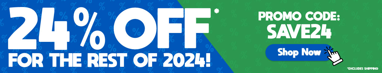 24% For The Rest of 2024 | Banners.com