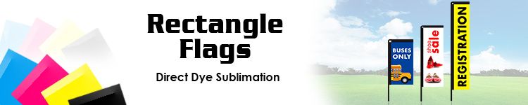 Rectangle Flags | SignLine.com