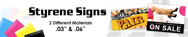 Styrene Signs