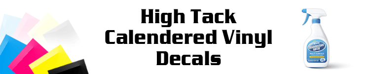 High Tack Calendered Vinyl | Signline.com