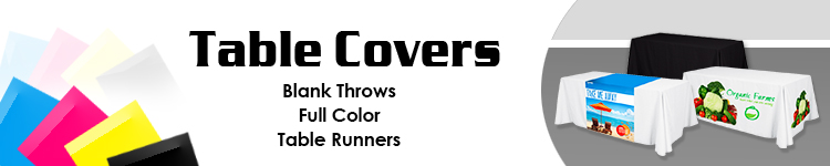 Tablecovers Signage Custom Table Covers | Signline.com