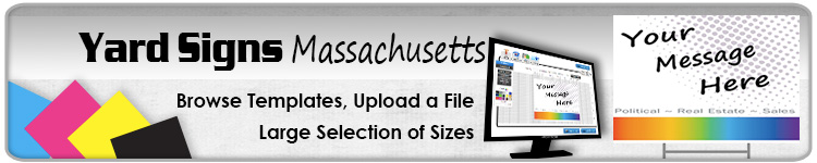 Advertising Yard Signs Massachusetts - Order Online