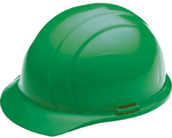 ERB Americana Standard green hard hat