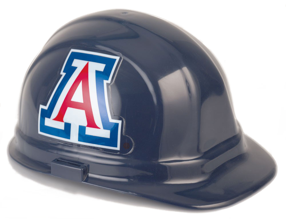 Arizona Wild Cats Team Hard Hats | Customhardhats.com