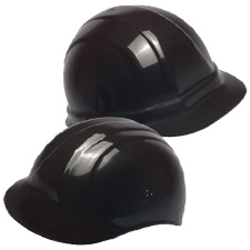 Black Hard Hats