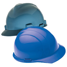 Blue Hard Hats