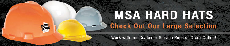 MSA Hard Hats | CustomHardHats.com