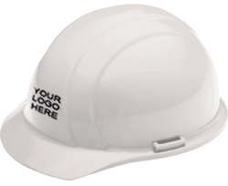 ERB Americana Standard white hard hat