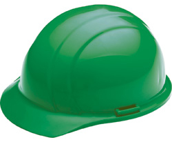 ERB Liberty Standard green hard hat