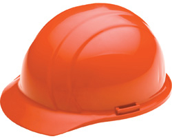 ERB Liberty Standard Hi-Viz Orange Hard Hats | Customhardhats.com