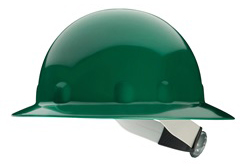 Fibre-Metal E-1 green hard hat