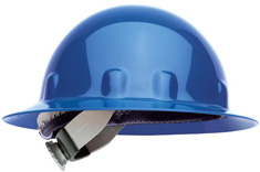 E1 Fibre-Metal full brim blue