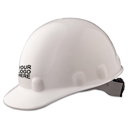 E-2 Fibre Metal Standard - White Hard Hat | Customhardhats.com