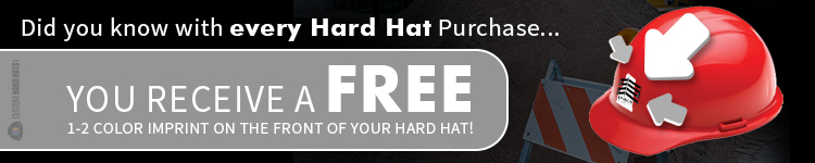 Free Front Imprint | CustomHardHats.com