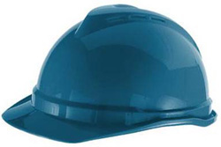 MSA Advance Cap - Blue Hard Hat | Customhardhats.com