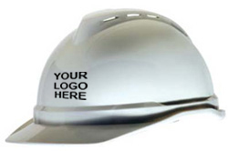 MSA Advance white hard hat