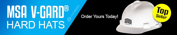 MSA V-Gard Hard Hats | Customhardhats.com