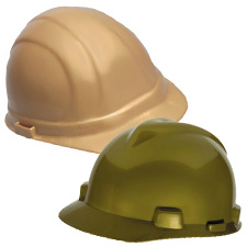 Gold and Silver Hard Hats