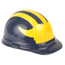 Michigan Wolverines hard hat