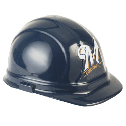 Milwaukee Brewers Team Hard Hat | Customhardhats.com