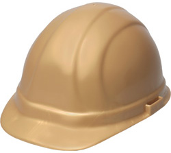 ERB Omega II standard gold hard hat