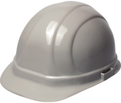 ERB Omega II standard gray hard hat