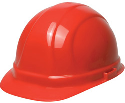 ERB Omega II Standard red hard hat