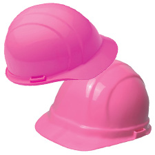 Pink Hard Hats