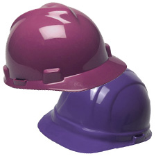 Purple Hard Hats