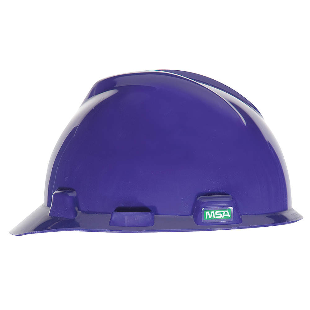 MSA V-Gard purple hard hat