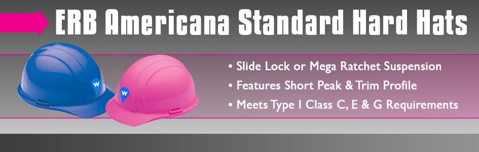 ERB Americana Standard Hard Hats