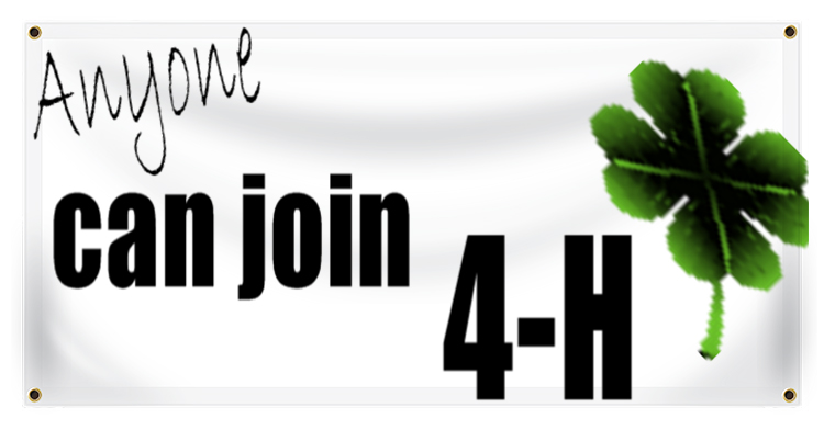 4H Banner Idea | LawnSigns.com