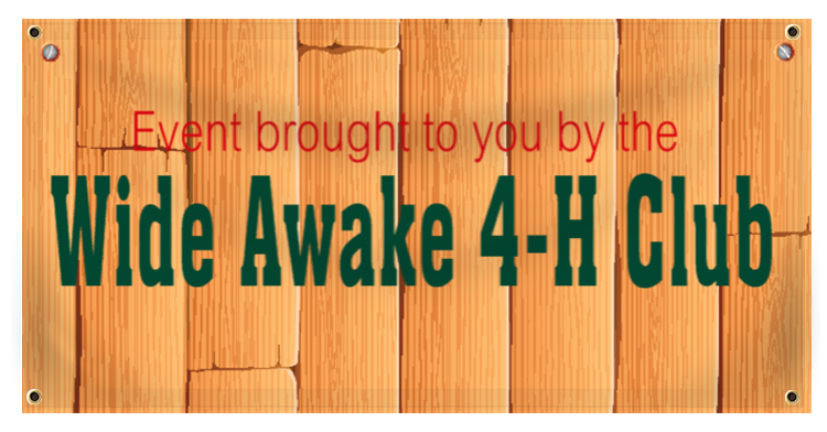 4H Banner Idea | LawnSigns.com