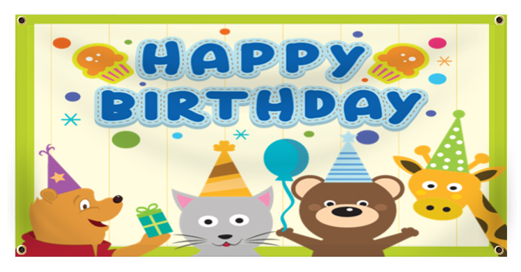 Birthday Banner Ideas | LawnSigns.com