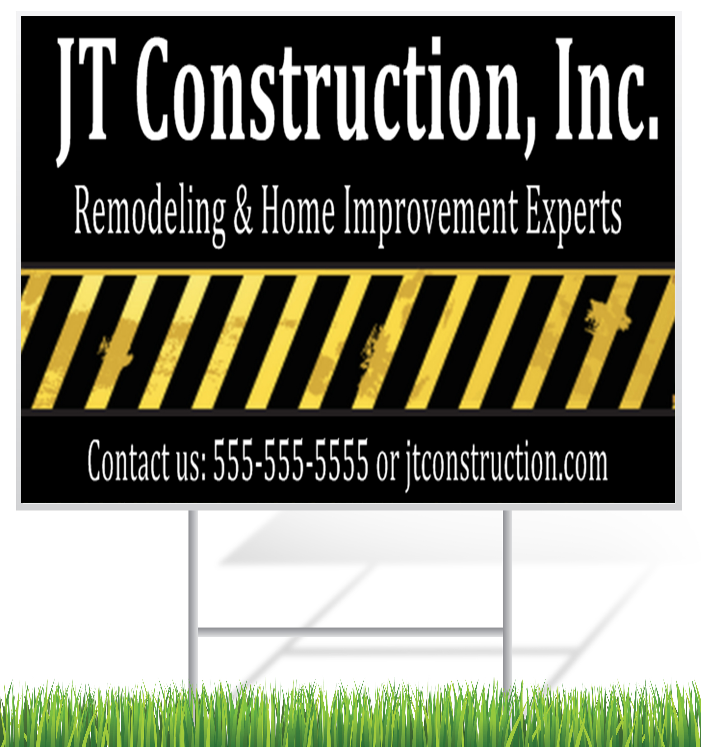 Construction Lawn Signs | LawnSigns.com