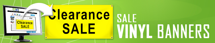 Sale Vinyl Banners | LawnSigns.com