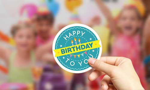 Birthday Stickers