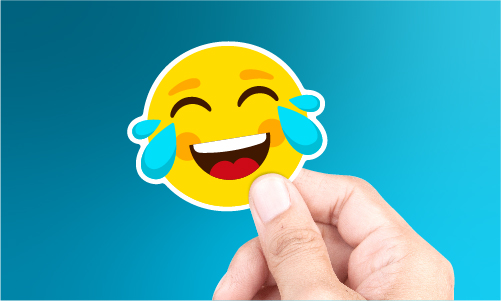 Emoji stickers