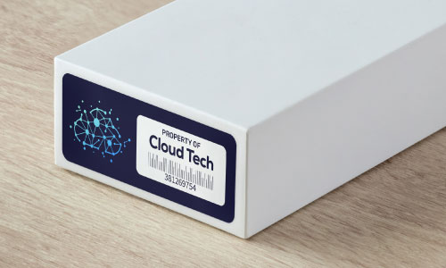 Cloud Tech Variable Data Decal