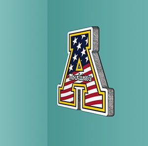 Appalachian State 3D Wall Sticker