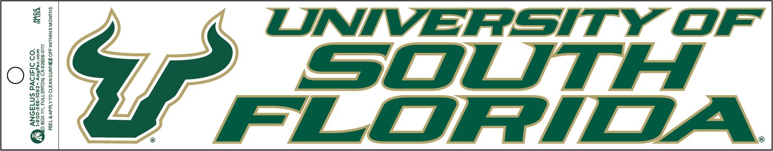 University of South Florida Medium Bumper Sticker