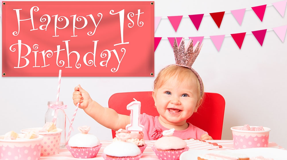 First Birthday | Birthdaybanners.com