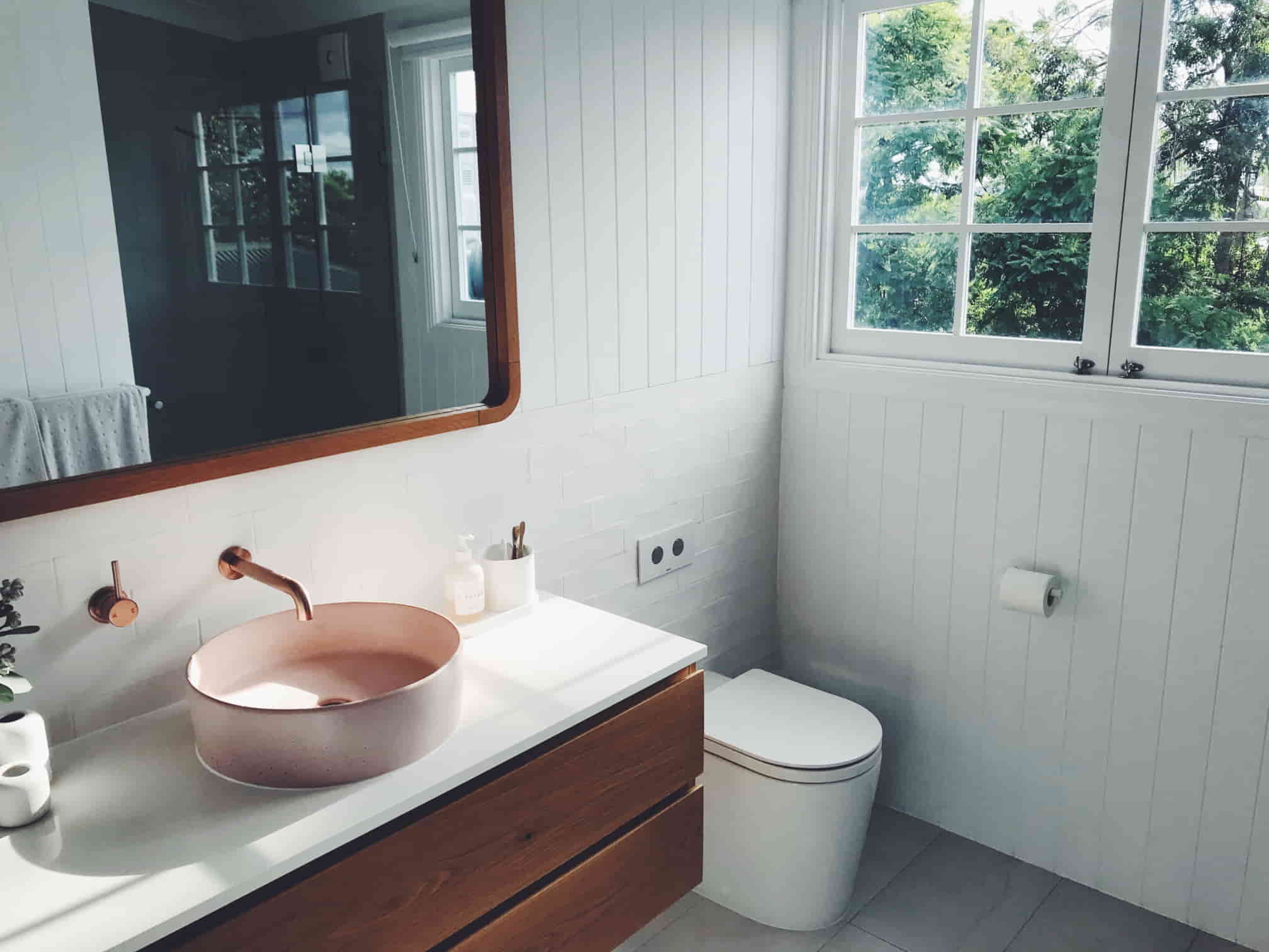 Bathroom with window